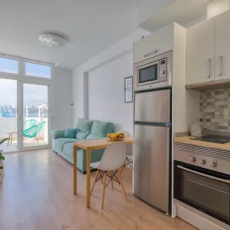 Apartment Homeforguest Bright With Terrace Near Canteras Las Palmas de Gran Canaria