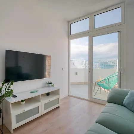 Homeforguest Bright With Terrace Near Canteras Las Palmas de Gran Canaria